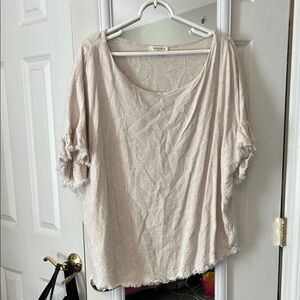 umgee cream color top